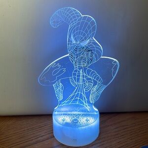Spiderman Night Light Batteries Included